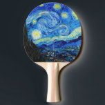 Raquete De Ping Pong Pintura Legal Starry Night Vincent Van Gogh<br><div class="desc">Legal noite estelar Vincent Van Gogh pintura Ping Pong Paddle</div>