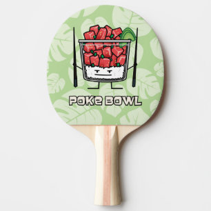 Raquete De Ping Pong Pique o aku dos chopsticks da salada dos peixes