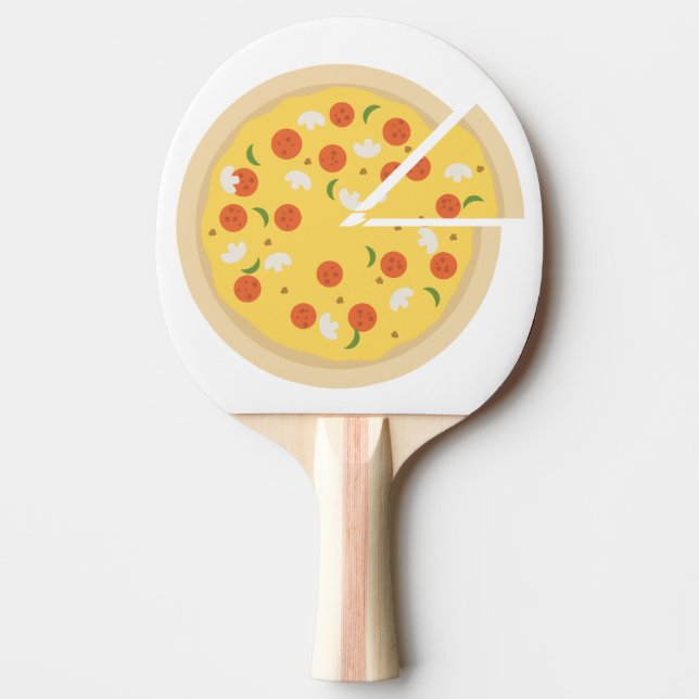 RAQUETE DE PING PONG PIZZA PING PONG PADDLES (Frente)