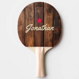 Raquete De Ping Pong Placas de Mancha Lustrosa Assinatura Estrela Vinta