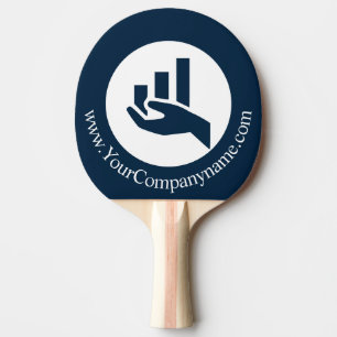 Raquete De Ping Pong Planejador Financeiro Obrigado! Promocional