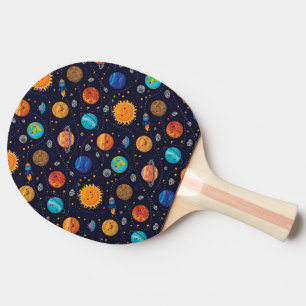 Raquete De Ping Pong Planetas felizes Ping Pong Paddle