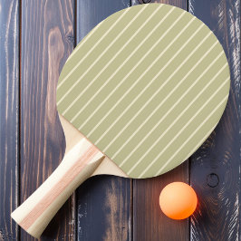 Raquete De Ping Pong Poeira de Faixas Finas Cor Sage
