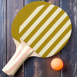 Raquete De Ping Pong Polo Desert Sage com Listras e Sólido