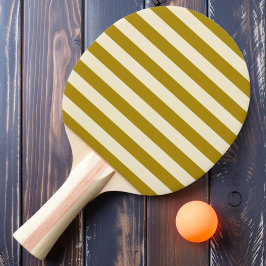 Raquete De Ping Pong Polo Listrado Cor Sage do Deserto