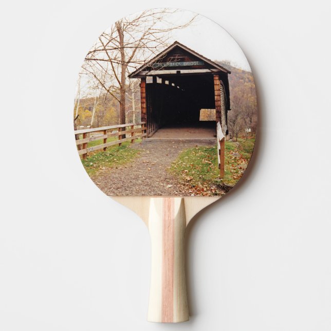 Raquete De Ping Pong Ponte coberta (Frente)