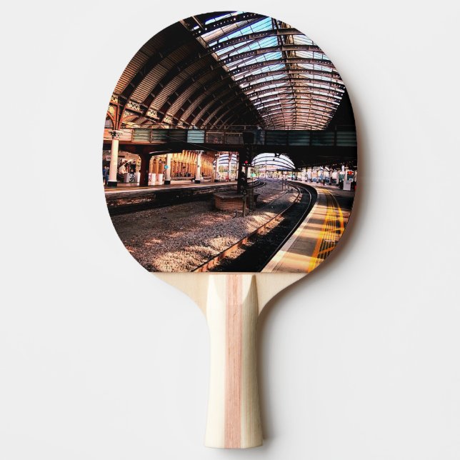 Raquete De Ping Pong Ponte na estação (Frente)