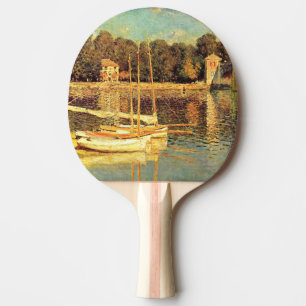 Raquete De Ping Pong Ponte no Argenteuil Claude Monet