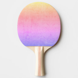 Raquete De Ping Pong pôr do sol suave
