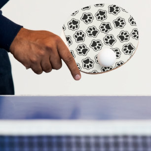 Raquete De Ping Pong Porcas, Patas-Cachorros, Patas-Pretas