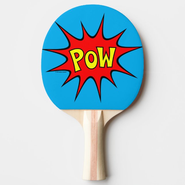 Raquete De Ping Pong Pow! (Frente)