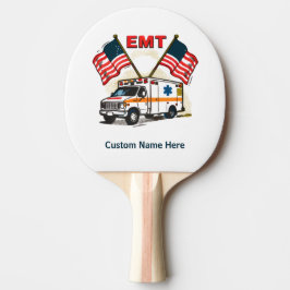 Raquete De Ping Pong Presente Personalizado para EMT, Perfeito para soc