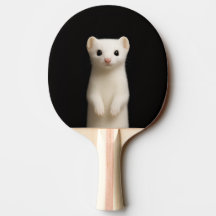 Raquete de ping pong preta 4 Luxe, Arminho Elegant