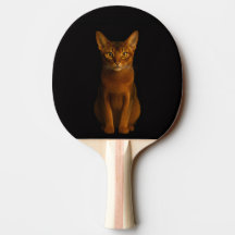 Raquete de ping pong preta 4 Luxe, Beleza Abissíni