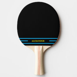 Raquete De Ping Pong Preto Pino Ping Pong Personalizado