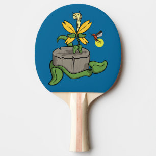 Raquete De Ping Pong Primavera ganha Pino Pino de Verão