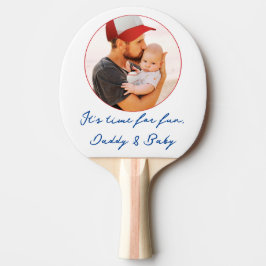 Raquete De Ping Pong Primeira Dia de os pais de Fotografia Legal da Ten