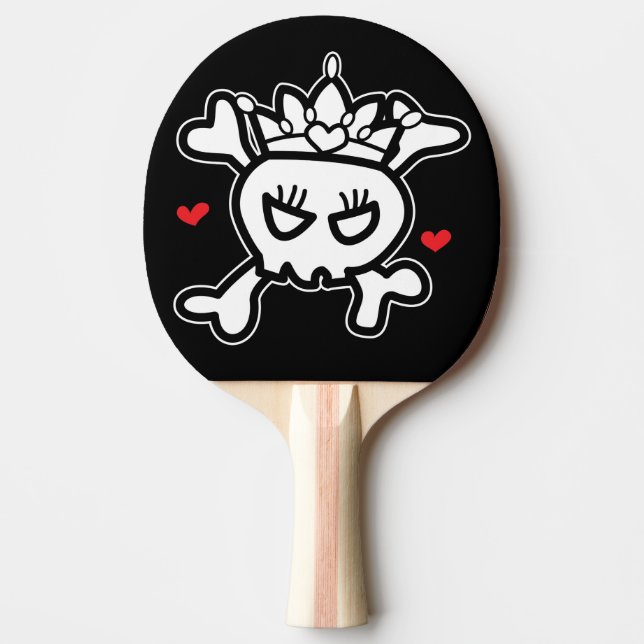 Raquete De Ping Pong Princesa Tiara (Frente)