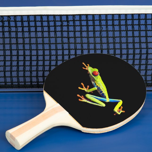 Raquete De Ping Pong Rã-árvore Pintada de Olhos Vermelhos (Insitu)