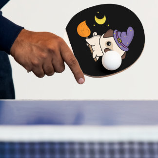 Raquete De Ping Pong Rachinha de Pug Ping Pong