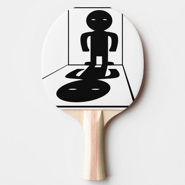 Raquete De Ping Pong Racket Sério (Frente)