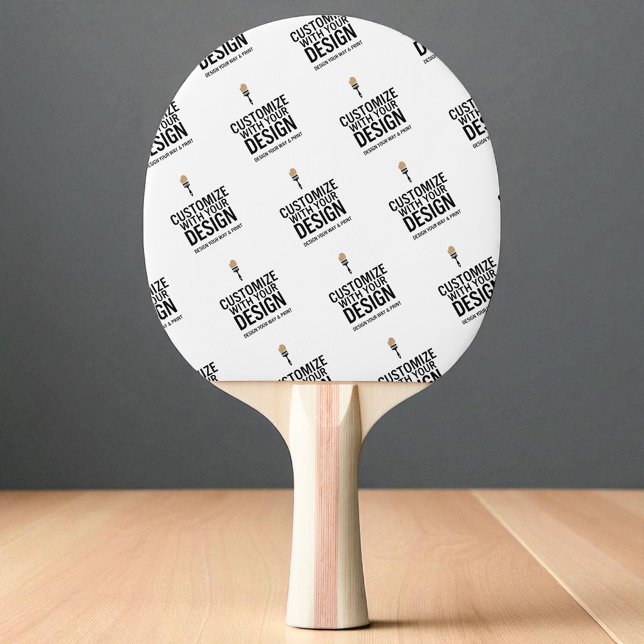 Raquete De Ping Pong Rackete de Ping Pong Personalizada Minimalista da  (Criador carregado)
