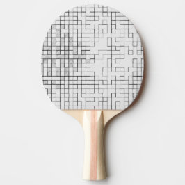 Raquete De Ping Pong Racquete de Ping Pong Bloqueada por Grade