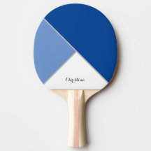 Racquete de Ping Pong Bonita de Duas Cores