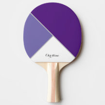 Racquete de Ping Pong Bonita de Duas Cores