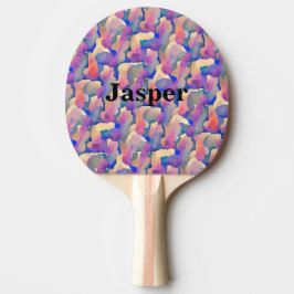 Raquete De Ping Pong Racquete de Ping Pong Personalizada com Padrão de