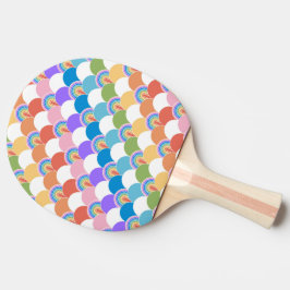 Raquete De Ping Pong Rainbow Clamshell