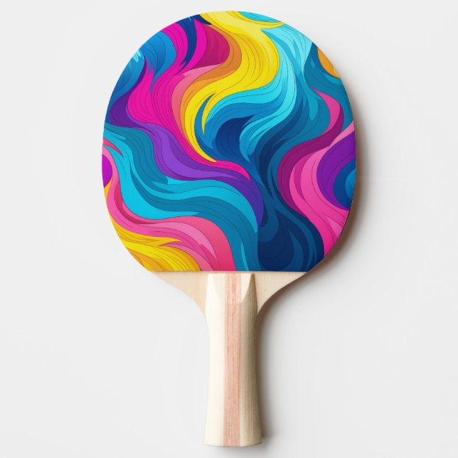 Raquete De Ping Pong Rainbow Delight (Frente)