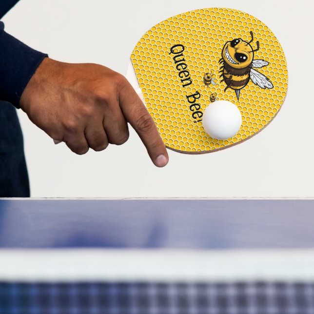 Raquete De Ping Pong Rainha Bee com um Swat Doce (Insitu)