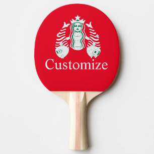 Raquete De Ping Pong Rainha de Coroa Estelar Sereia Thunder_Cove