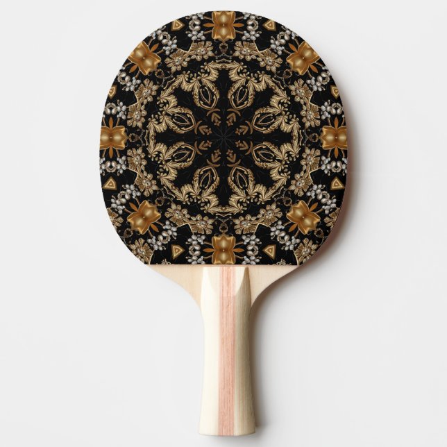 Raquete De Ping Pong Raque de Ping Pong Decorativa de Golfe (Frente)