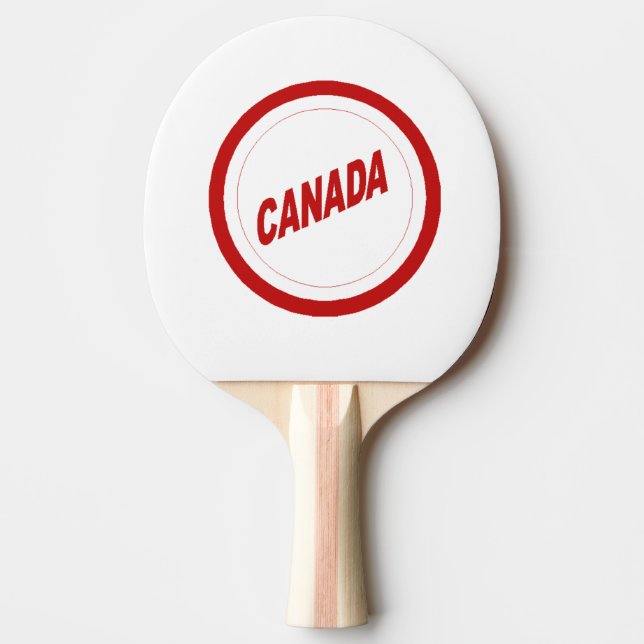 Raquete De Ping Pong Raquette de ping-pong   CANADA (Frente)