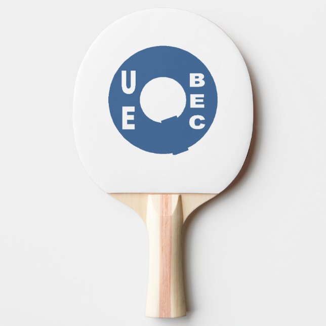 Raquete De Ping Pong Raquette de ping-pong rouge back DESIGN QUEBEC (Frente)