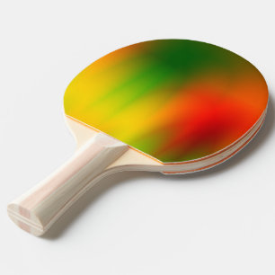Raquete De Ping Pong Rascunho de Cor de Rasta