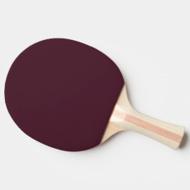 Raquete De Ping Pong Raspberry Burgundy, Solid Burgundy