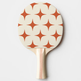 Raquete De Ping Pong Rebentão Estelar Terracota Laranja Creme Baunilha