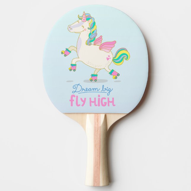 Raquete De Ping Pong Red Rubber Back (Frente)
