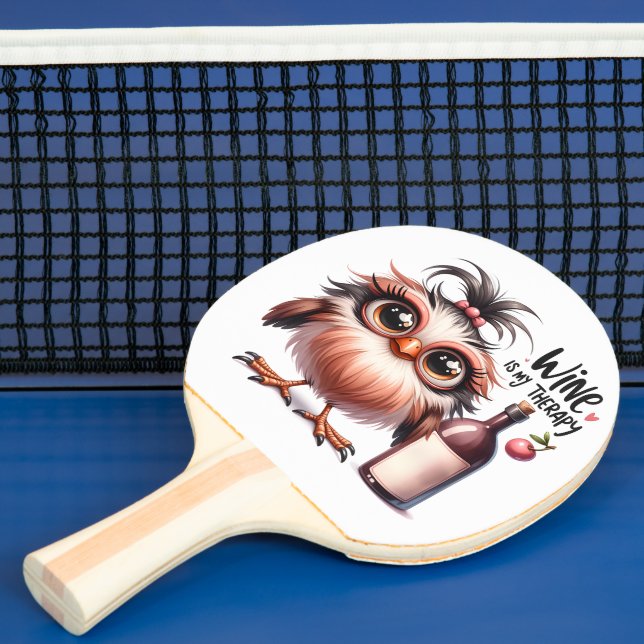Raquete De Ping Pong Red Rubber Back (Insitu)