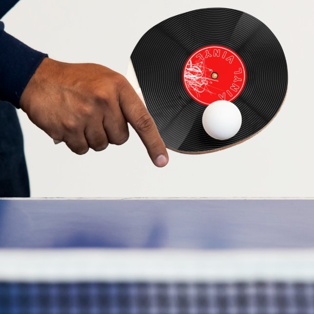 Raquete De Ping Pong Registro de vinilo (Insitu)