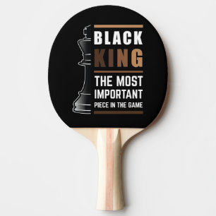 Raquete De Ping Pong Rei Negro O Mais Importante Peço No Jogo 1