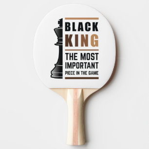 Raquete De Ping Pong Rei Negro O Mais Importante Peço No Jogo 2