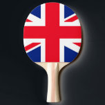 Raquete De Ping Pong Reino Unido União Jack Flag<br><div class="desc">Reino Unido União Jack Flag</div>