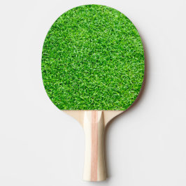 Raquete De Ping Pong relva verde