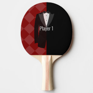 Raquete De Ping Pong Remo de beer pong para festa de solteiro vermelho