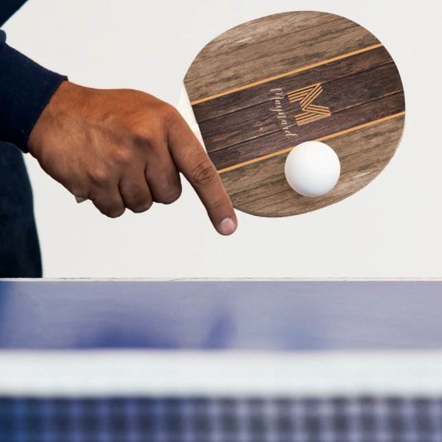 Raquete De Ping Pong Remo de Carvalho (Insitu)
