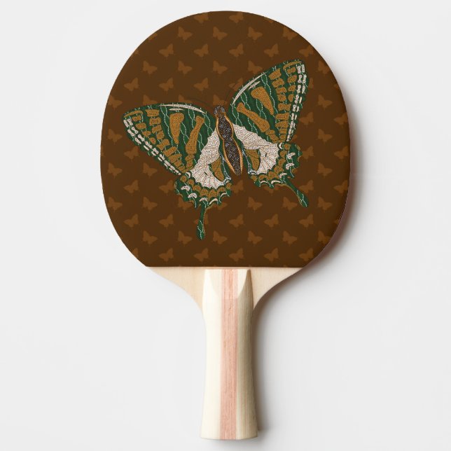 Raquete De Ping Pong Remo de Ping Pong Swallowtail Aborígene (Frente)